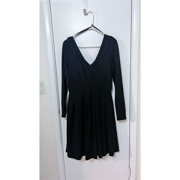 PINK TARTAN VERSAILLES VOGUE BLACK DRESS WOMENS SIZE M NEW ($395) - Picture 2 of 14